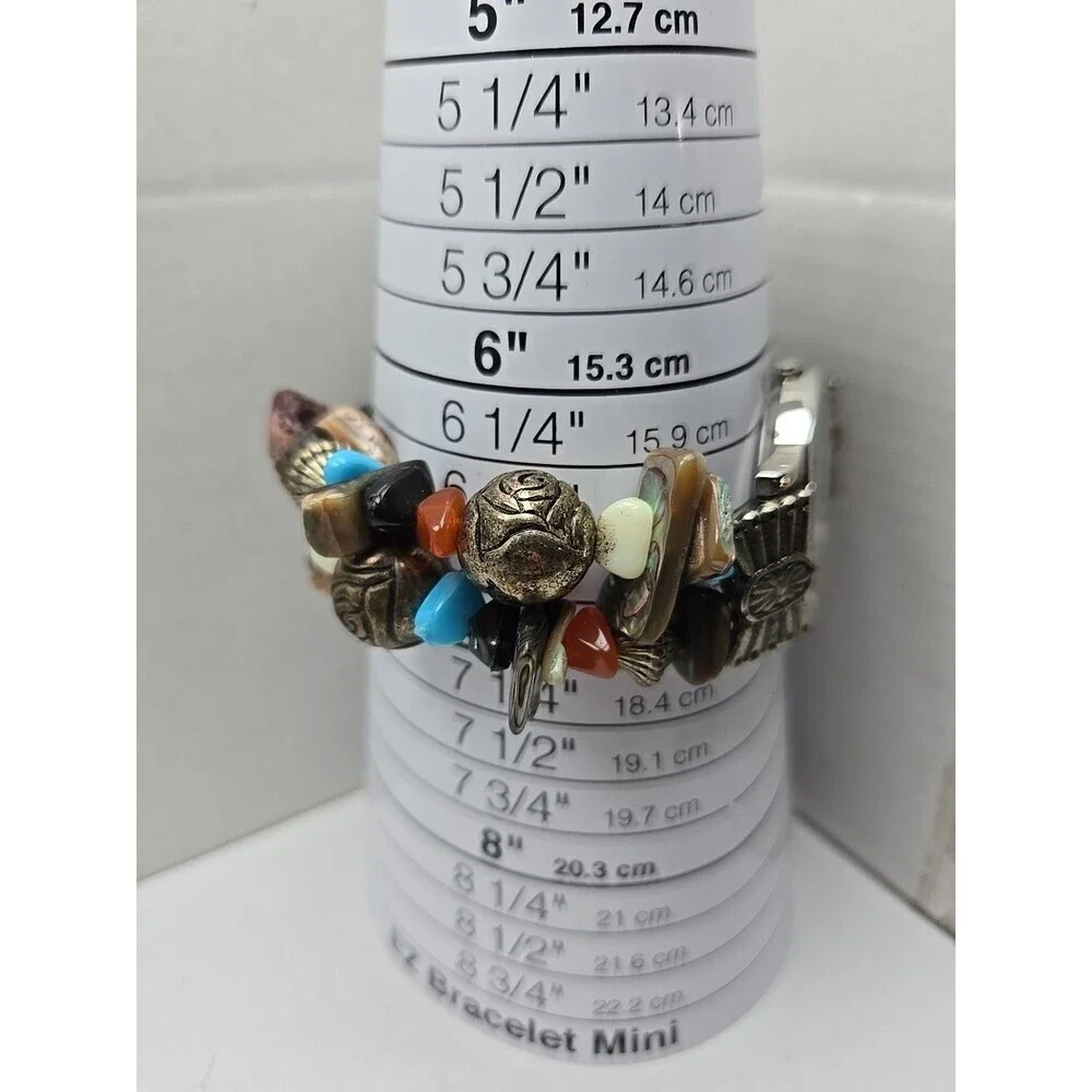 La Express West Quartz Turquoise Southwest Beaded Watch Womens New Battery Boho - Picture 7 of 10